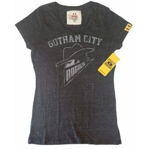 Womens Under Armour Legacy Gotham City Rogues Shirt Size Large